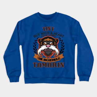 Emperor Tamarin Crewneck Sweatshirt